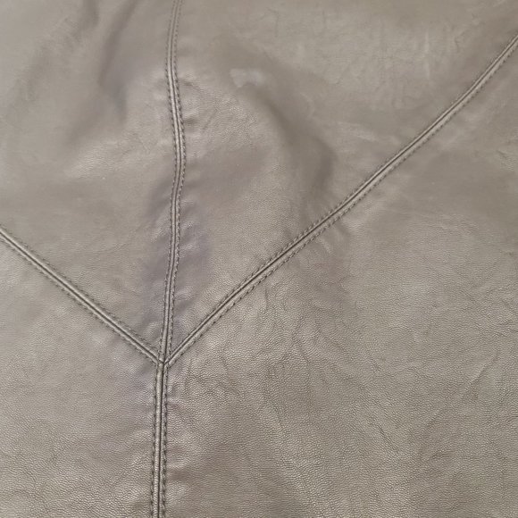 Noisy May Rebel Faux Leather Mini Skirt - Picture 9 of 14